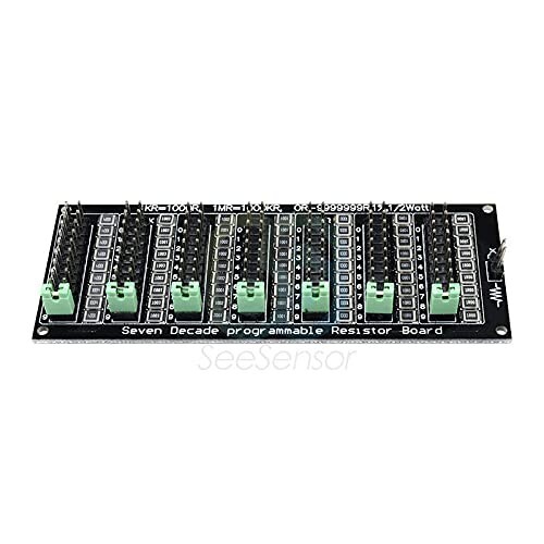 7 Seven Decade 1R - 9999999R Programmable Adjustable SMD Resistor Slide Resistor