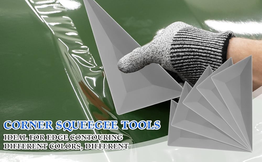 Window Tint Squeee Triangle Contour Squeee Card Scraper Window Tint