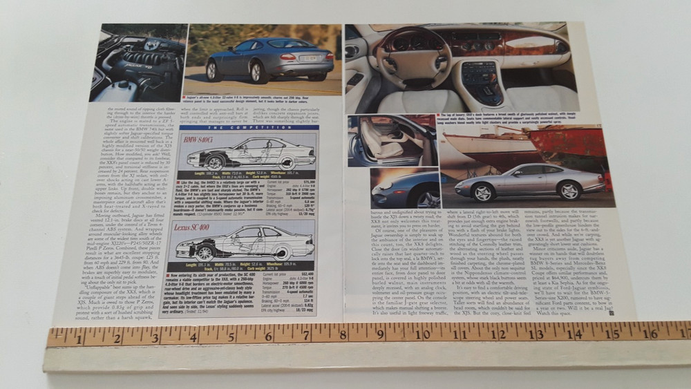 1997 JAGUAR XK8 COUPE ORIGINAL ARTICLE