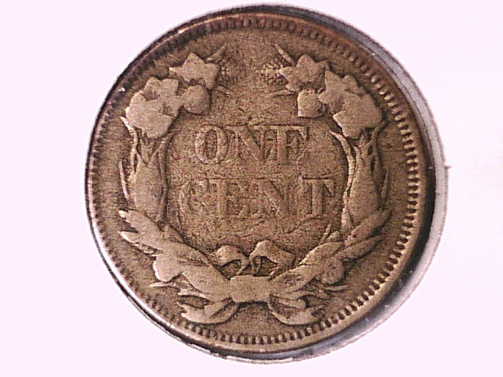 1858 Flying Eagle Cent Genuine Raw Ungraded 00225