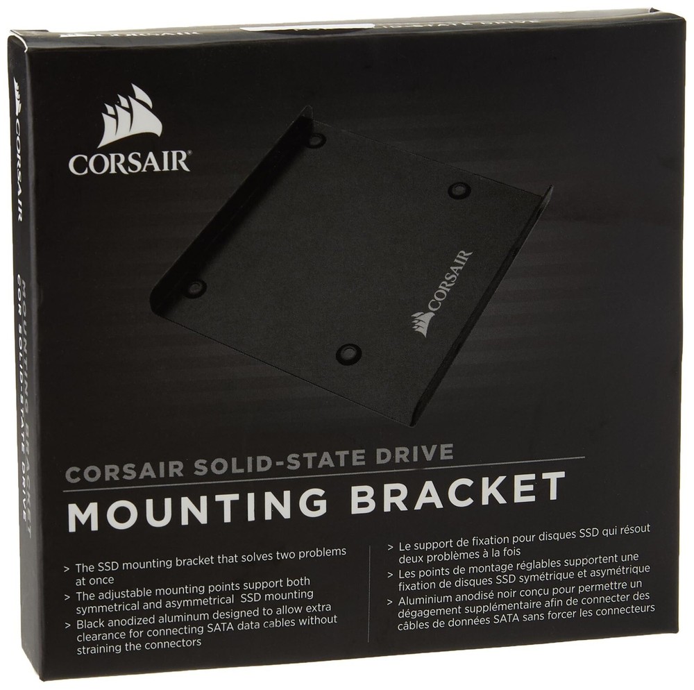 Corsair Solid-State Drive Mounting Bracket 2.5" - 3.5" Drive Bays New