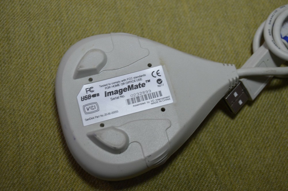 Vintage Sandisk Imagemate 20-90-00055 USB Compact Flash Card Reader Original