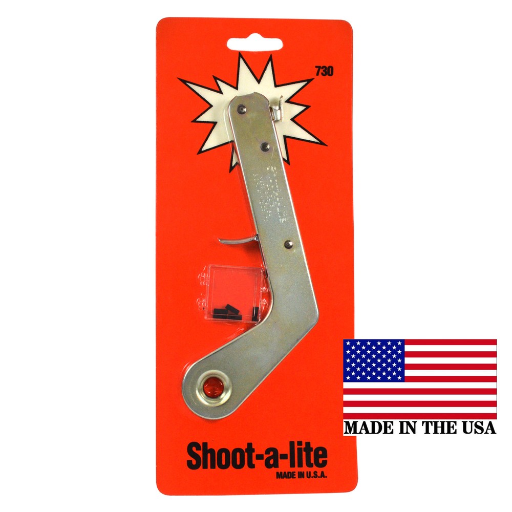 Shurlite Shoot-a-lite Striker Lighter, Includes 5 Refill Flints