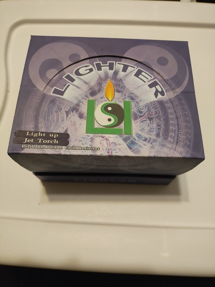 Vintage Light Up Jet Torch Case