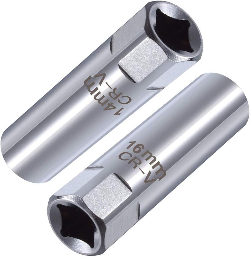 Spark Plug Socket,3/8 Inch Drive Magnetic, Swivel Thin Wall Spark Plug,Universal