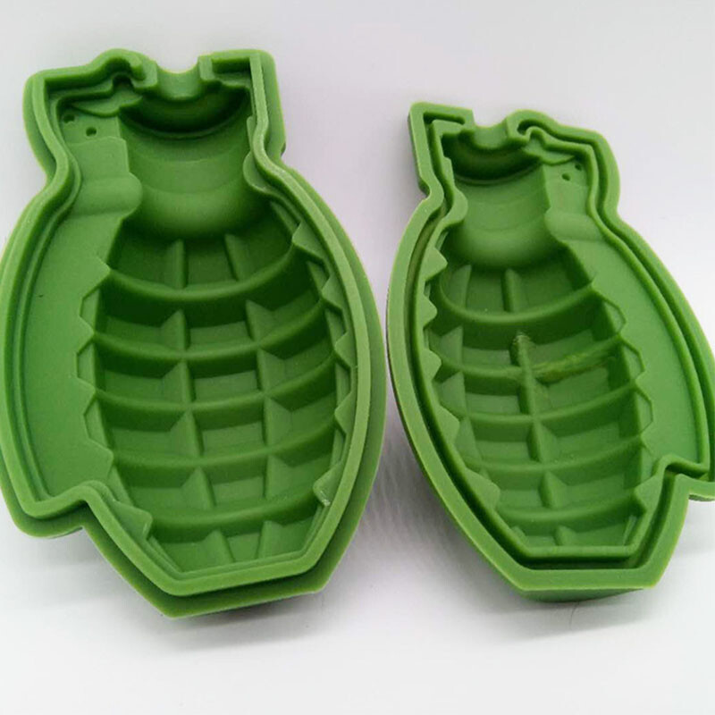 Ice Cube Cake Mold Grenade Baking Chocolate Silicone Freezer Decorating Tool