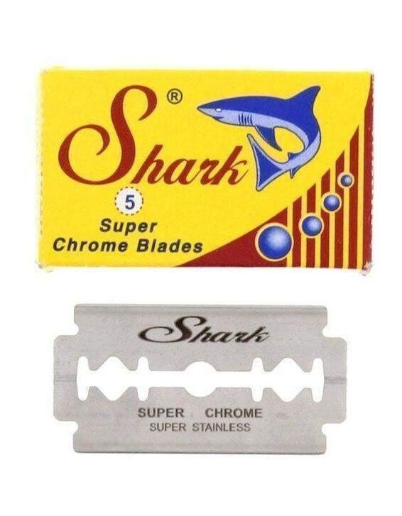 Shark Super Chrome Double Edge Razor Blades