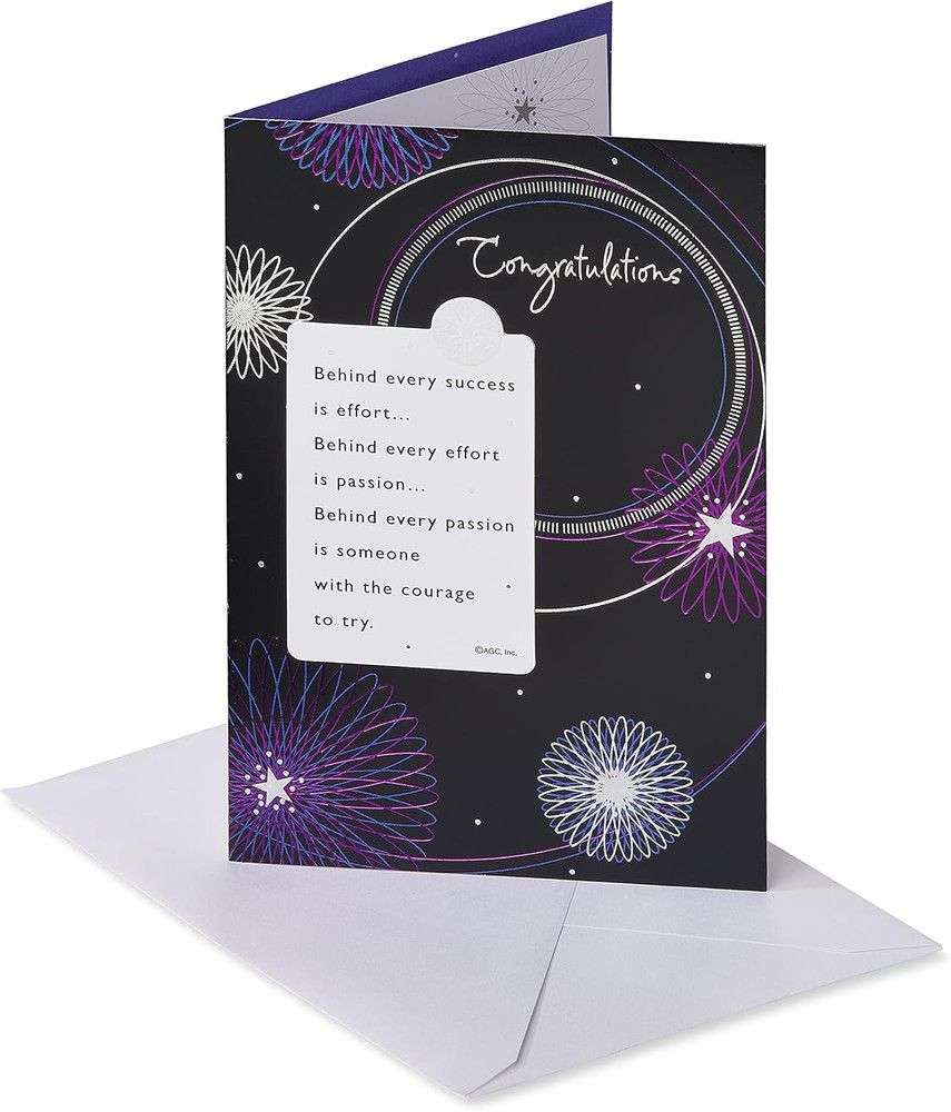 Congratulations Card (Courage to Try)