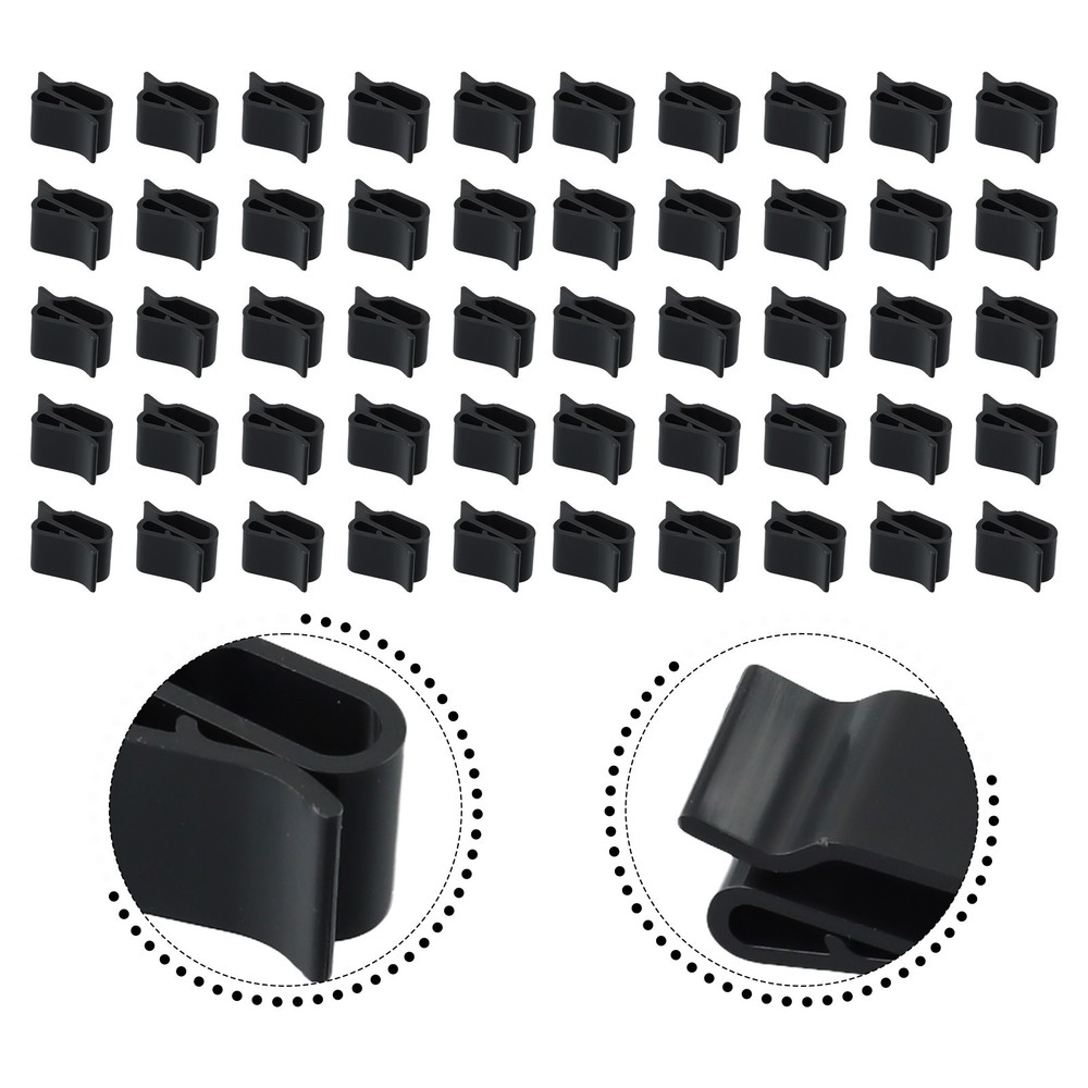 Solar Panel Clip Cable Mount Temperature Resistant Wire Holder Organizer