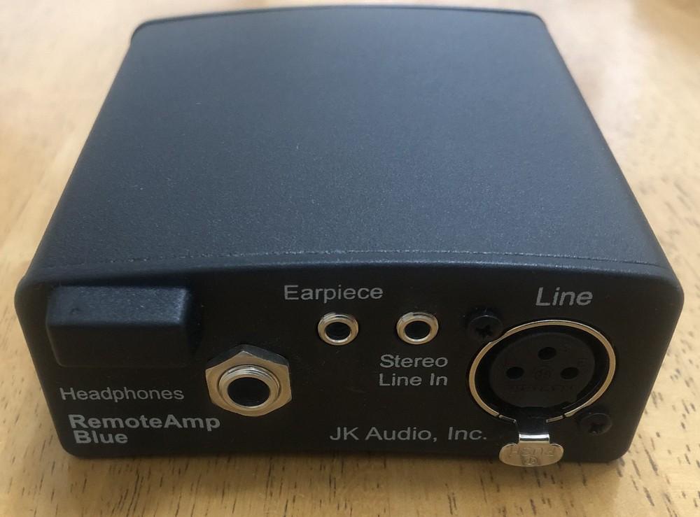 JK Audio RemoteAmp Blue Wireless Headphone Amplifier