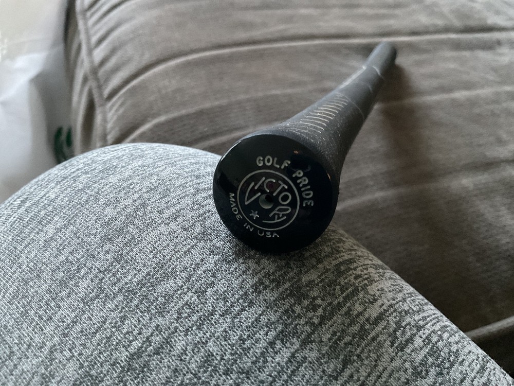 Golf Pride Victory Made in USA - Golf Grip Black Silver
