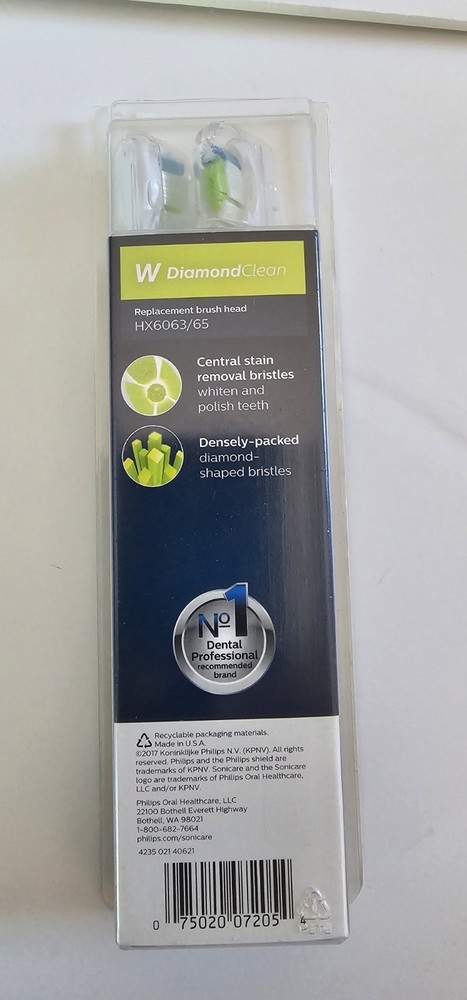 Philips Sonicare Replacement Heads Only 2 In Package