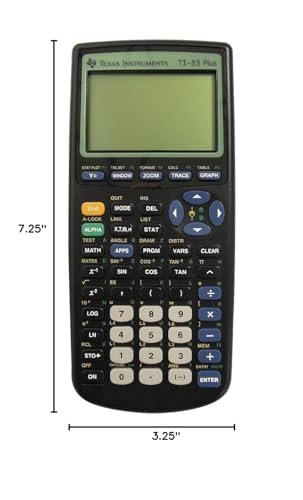 Texas Instruments TI-83 Plus Programmable Graphing Calculator (Packaging and Col