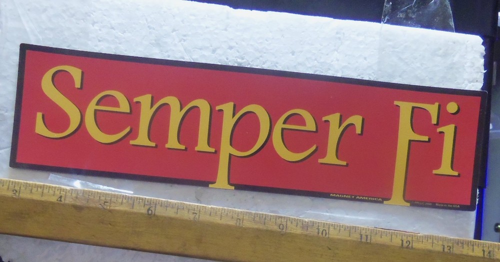 Semper Fi Bumper Magnet