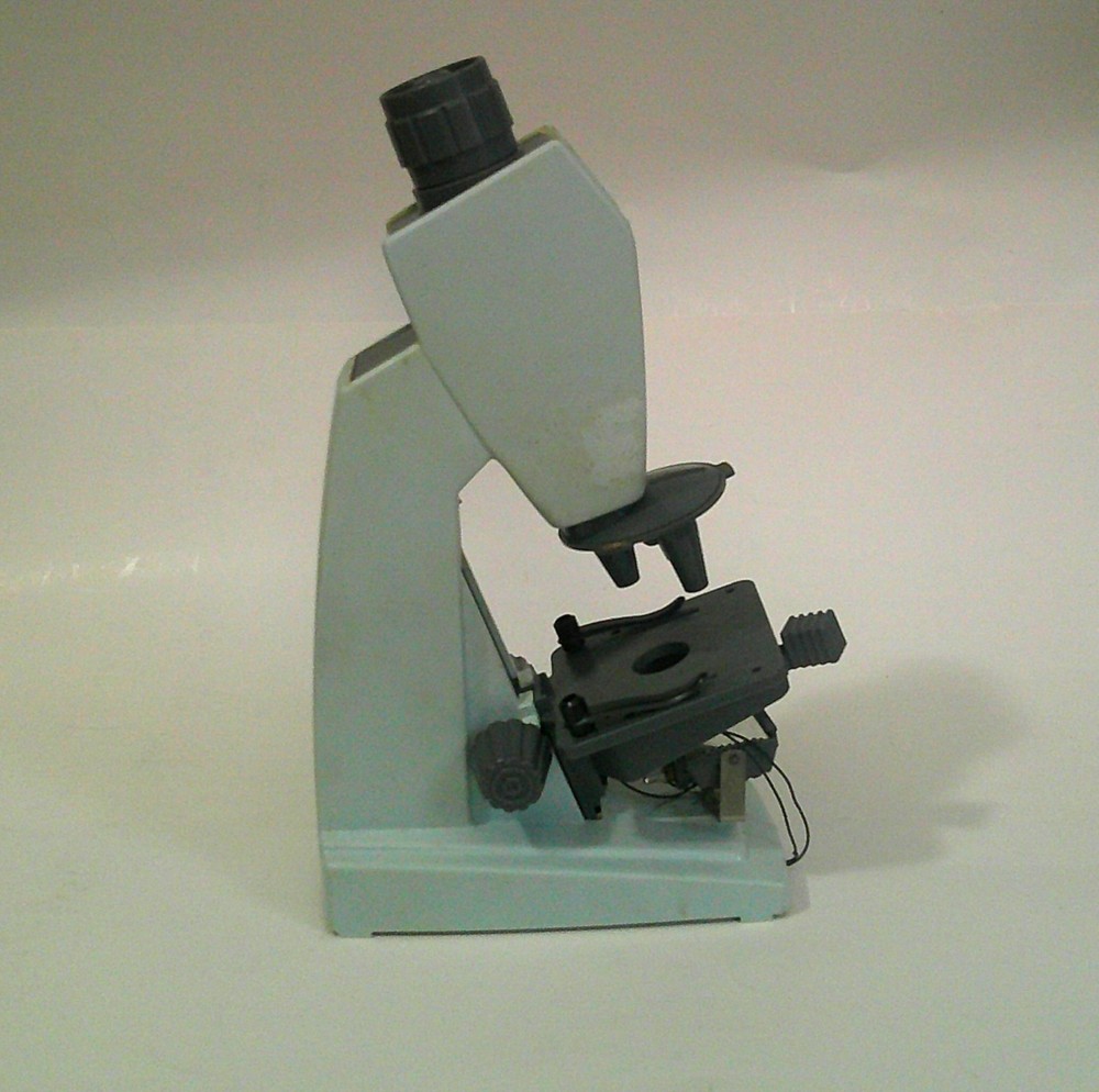 Vintage 1960 Lionel-Porter Panel Microcraft Student Microscope Lab Slides