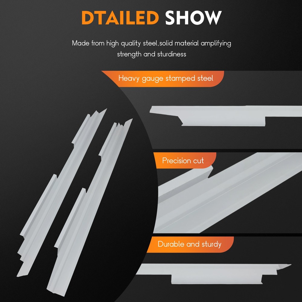 Pair Rocker Panels For 2007-2016 2017 Ford Expedition Not For EL models