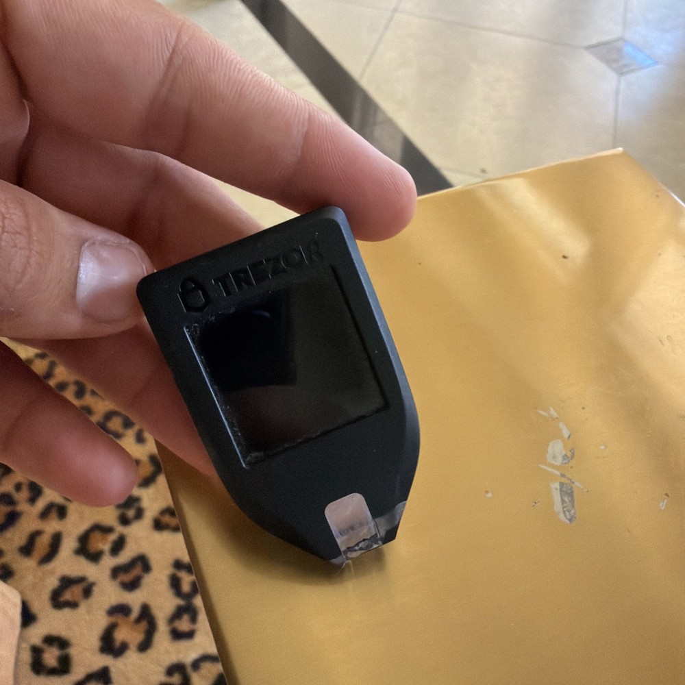 Trezor Model T Cryptocurrency Hardware Wallet