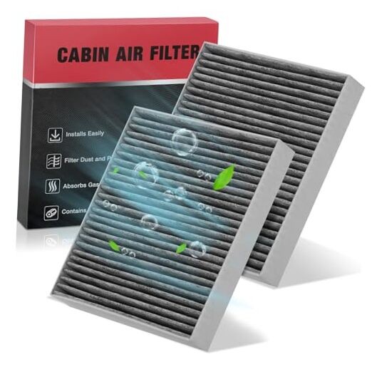 Cabin Air Filter with Activated Carbon Compatible with Mitsubishi Eclipse