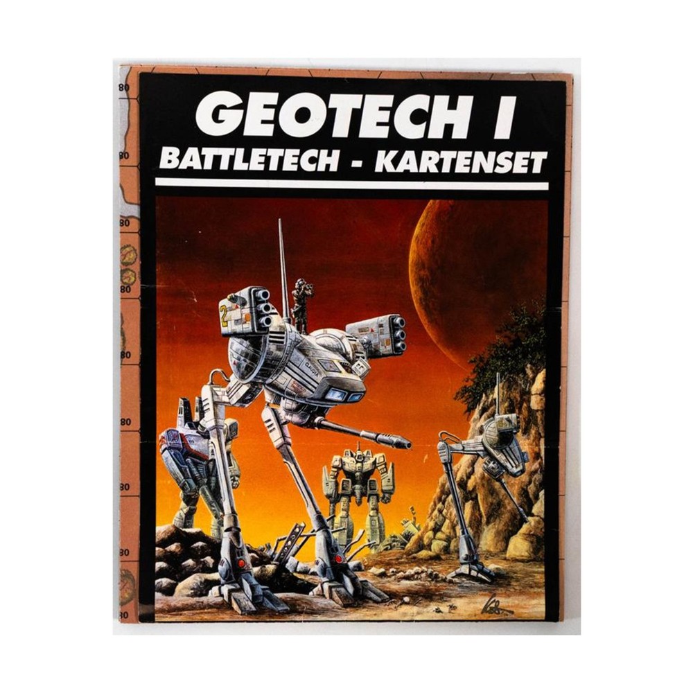 Fanpro Battletech Geotech I Map Set (German Ed) EX