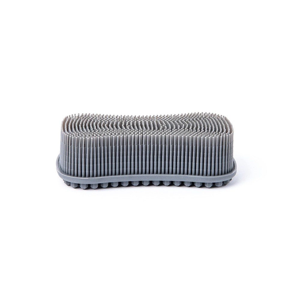 Silicone Cleaning Sponge with 2 Different Scrubber Styles