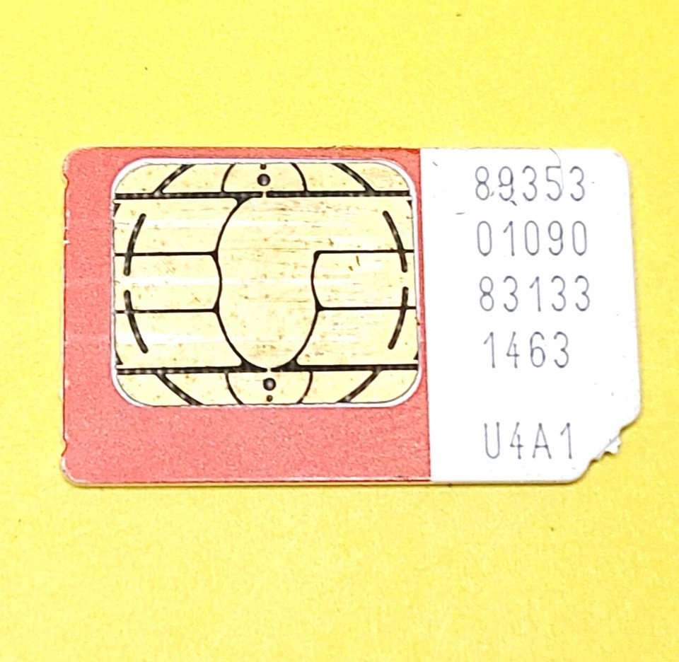 USED VODAFONE REGULAR SIM CARD RESTORING TEST CELL PHONE BYPASS UNLOCK UNLOCKING