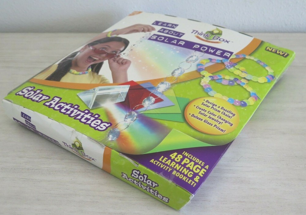 Think Box Activities, Learn About Solar Power, Ages 6-16