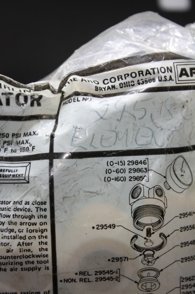 ARO 295 86 Mini Airline Regulator filter