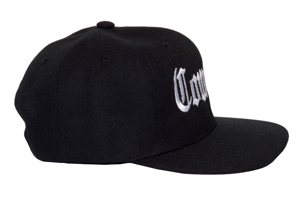 Boys Kids Youth Size Compton Snapback Hat, Black