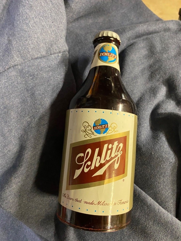 Antique Schlitz Beer Bottle Coaster Set