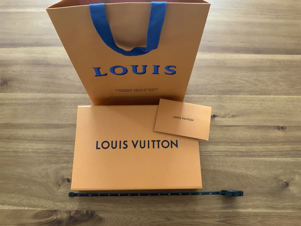 Louis Vuitton LV Authentic Gift Box With Matching Bag Small, Medium, Large