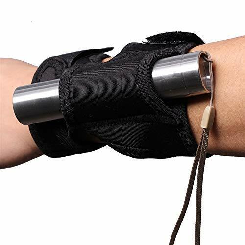 Wrist Flashlight Holster Diving Torch Arm Mount Holder Adjustable For 2530mm