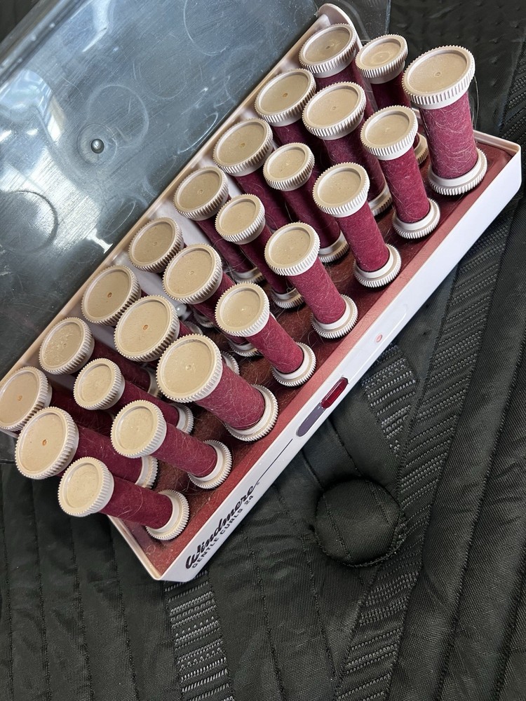 Windmere 20 Hot Rollers Velvet Flocked Curlers