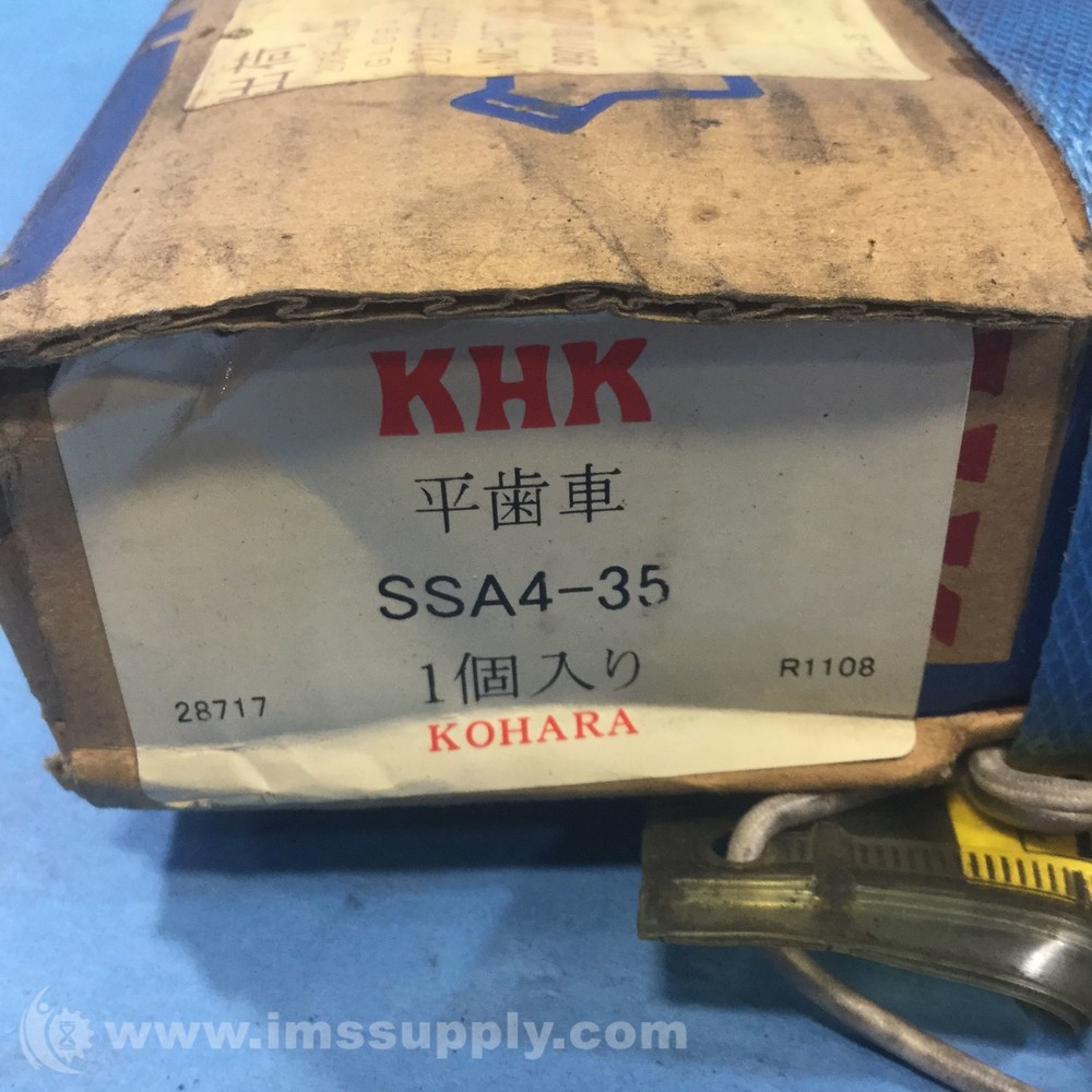 KHK SSA4-35 Spur Gear FNFP