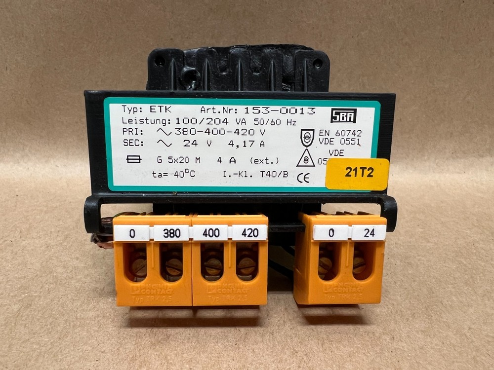 SBA ETK 153-0013 Transformer
