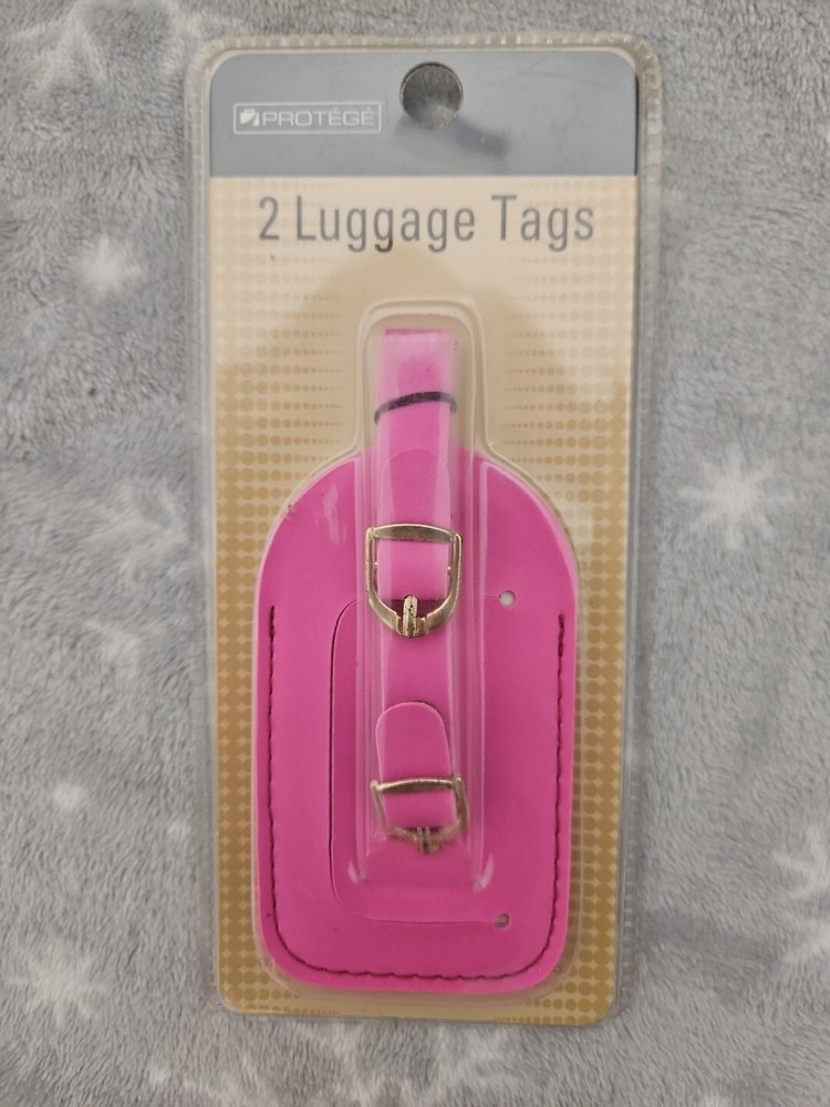 Protege 2 Pink Luggage Tags