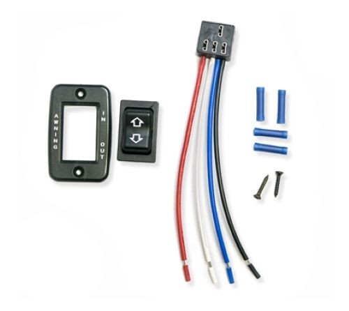 Carefree of Colorado 019487-003 RV Rocker Switch Kit Altitude Awnings Black