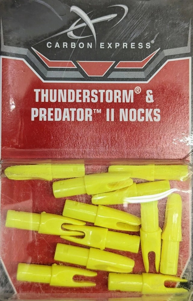 Carbon Express Thunderstorm & Predator II Nocks W2120