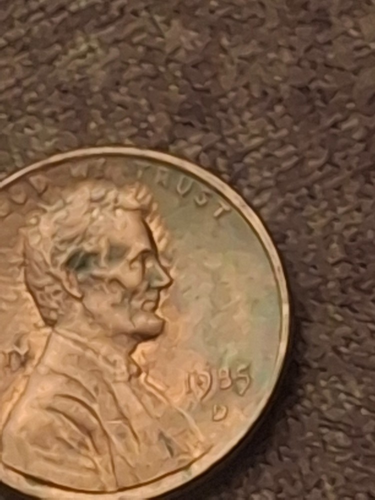 1985 D LINCOLN ERROR PENNY - "IBERTY"