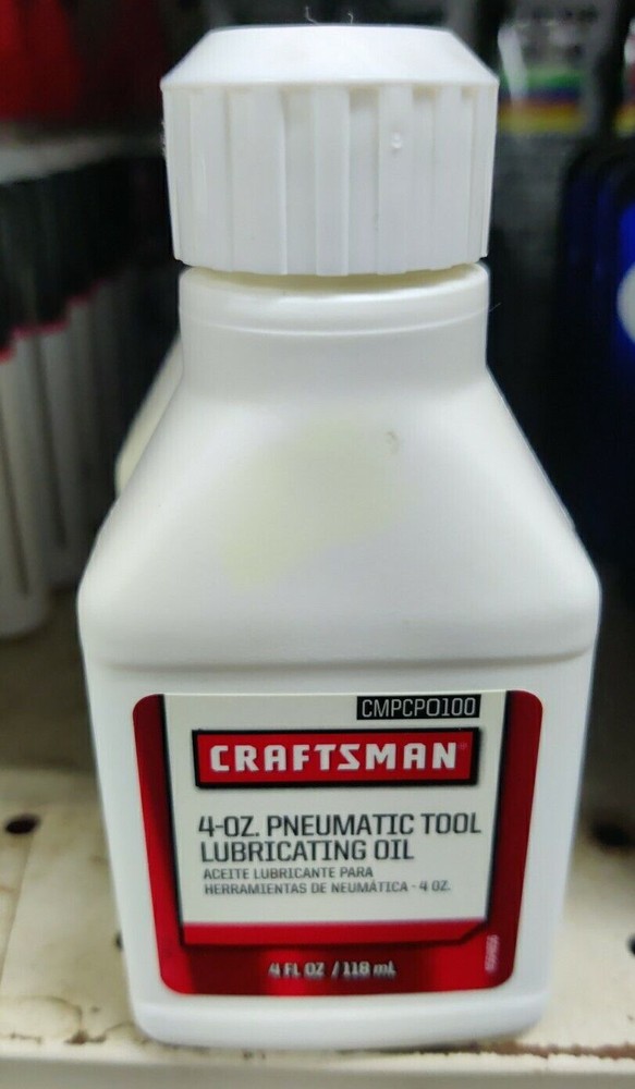Craftsman Pneumatic Tool Lubricating Oil