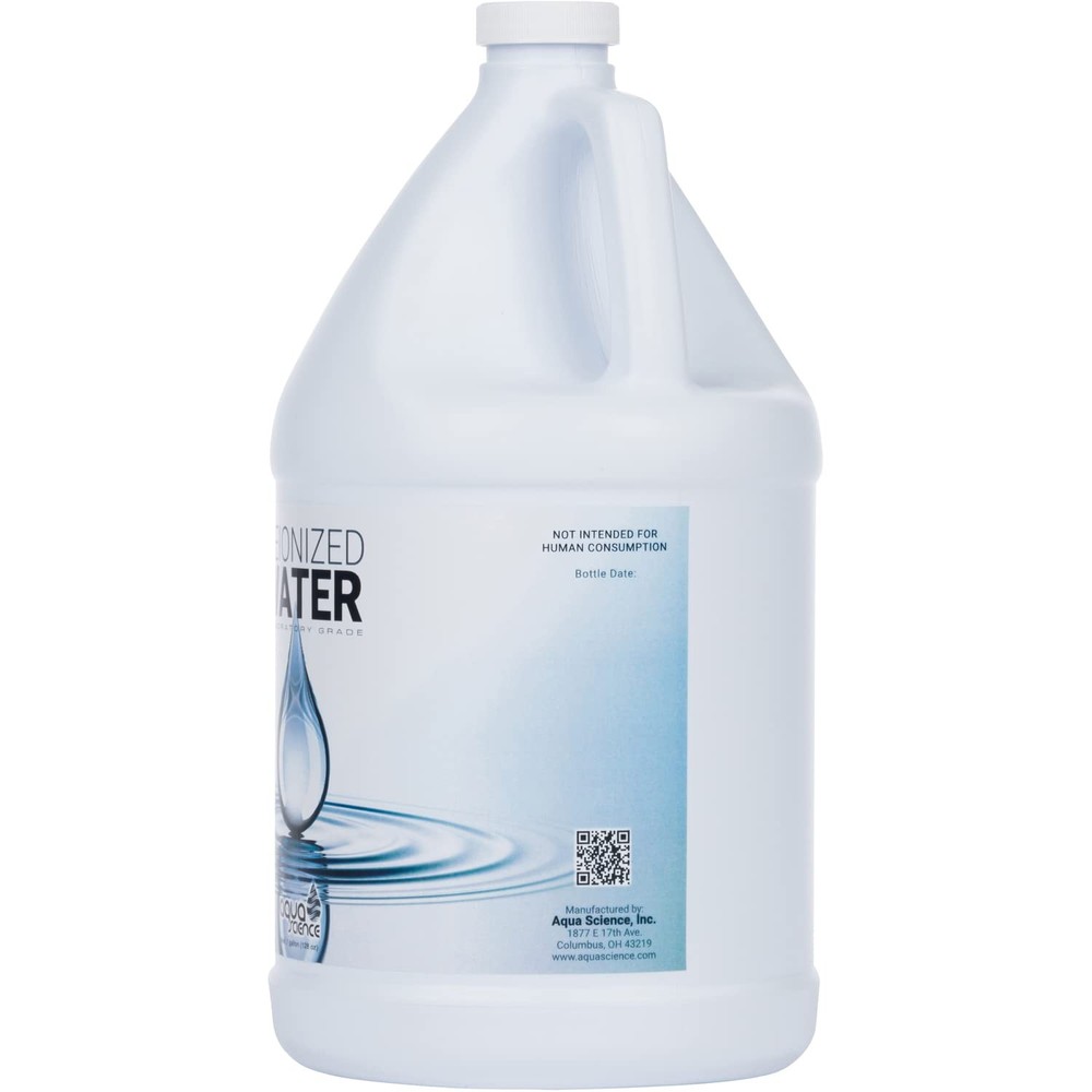 Deionized Water - Demineralized Solution - Certified Laboratory DI Water - St...
