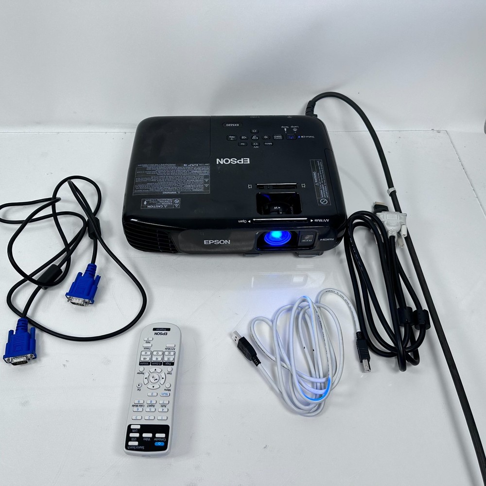 EPSON EX5220 Wireless XGA 3LCD H551A Projector