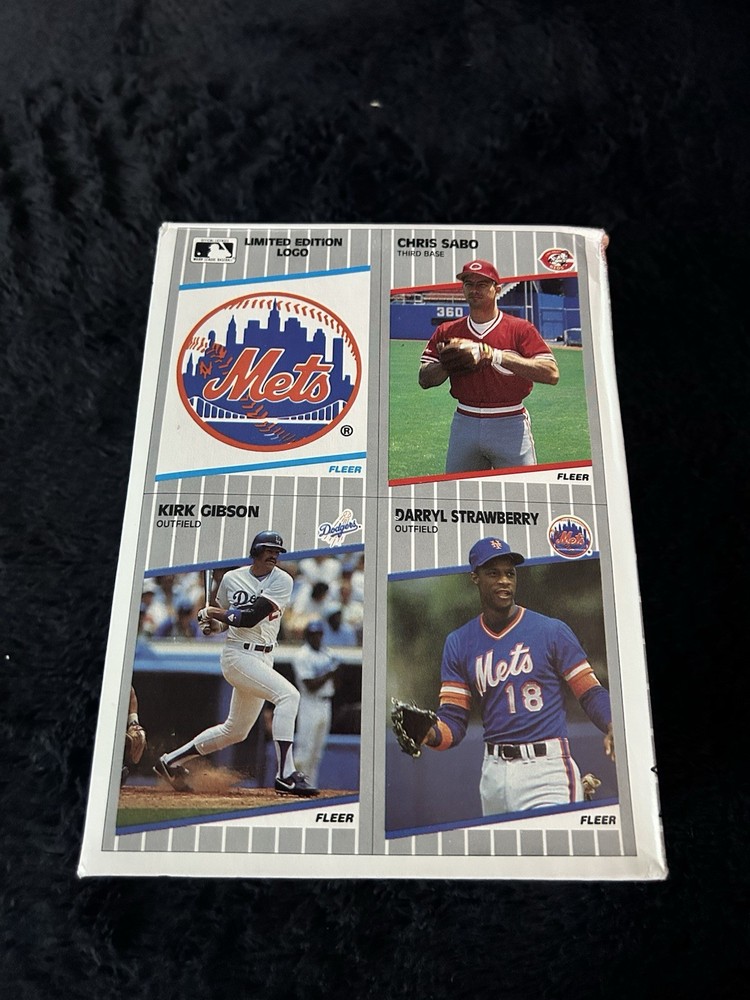 1989 Fleer Baseball Unopened Wax Box Case Code #90342