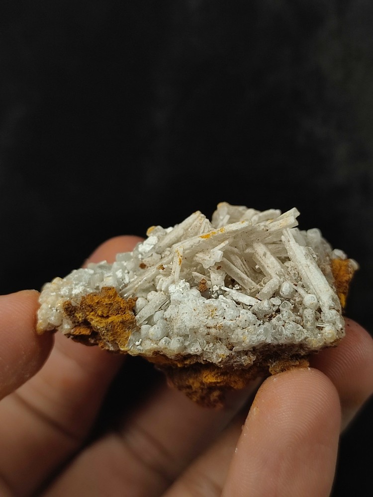 Calcite With Prehnite Nice Color & Termination-Afg.