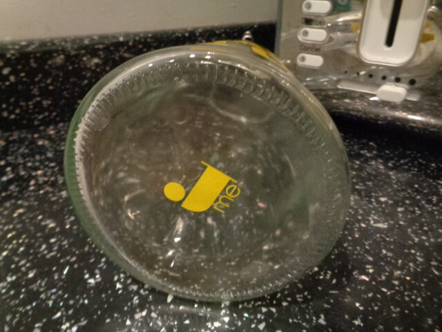 JAMIE OLIVER GLASS BOTTLE - PASS IT ON