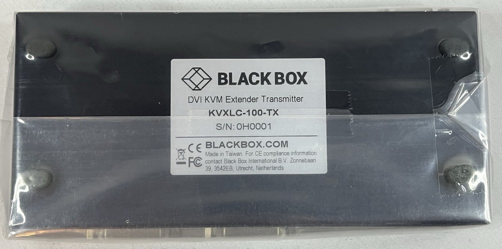 Black Box DVI KVM Extender Transmitter KVXLC -100 Transmitter Only