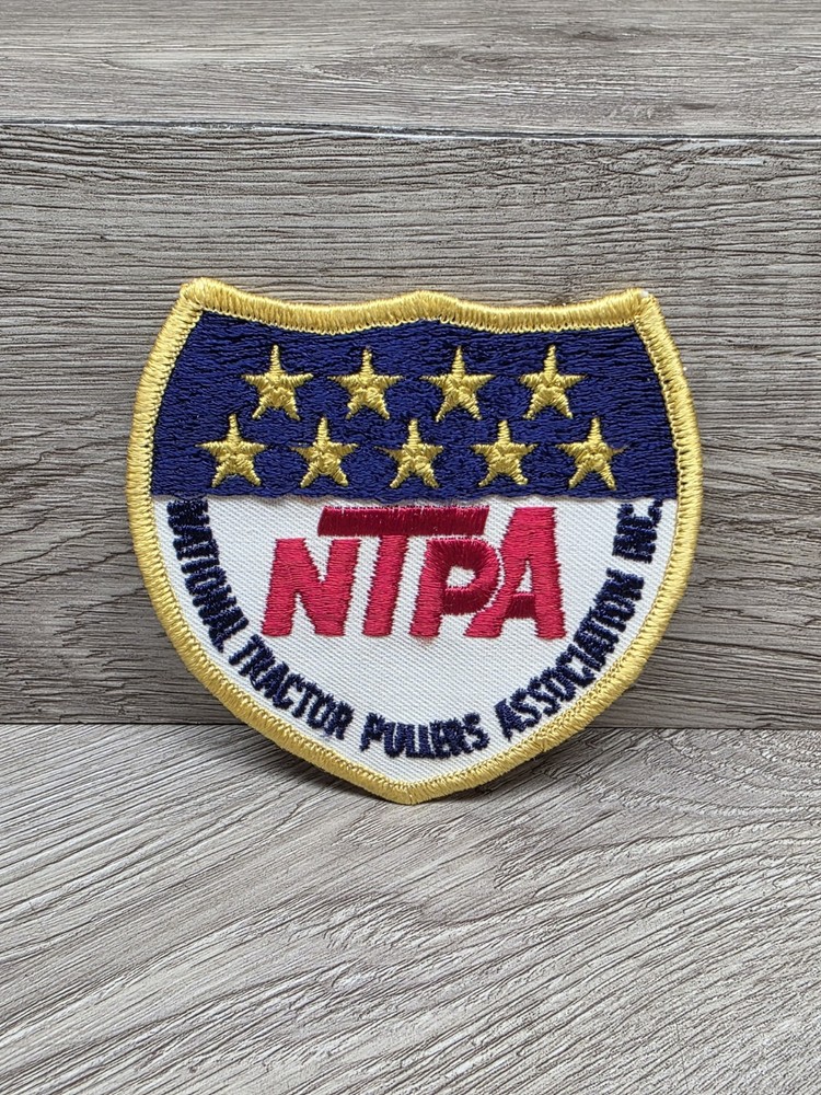 Vintage NTPA National Tractor Pullers Association Patch Tractor Pulling