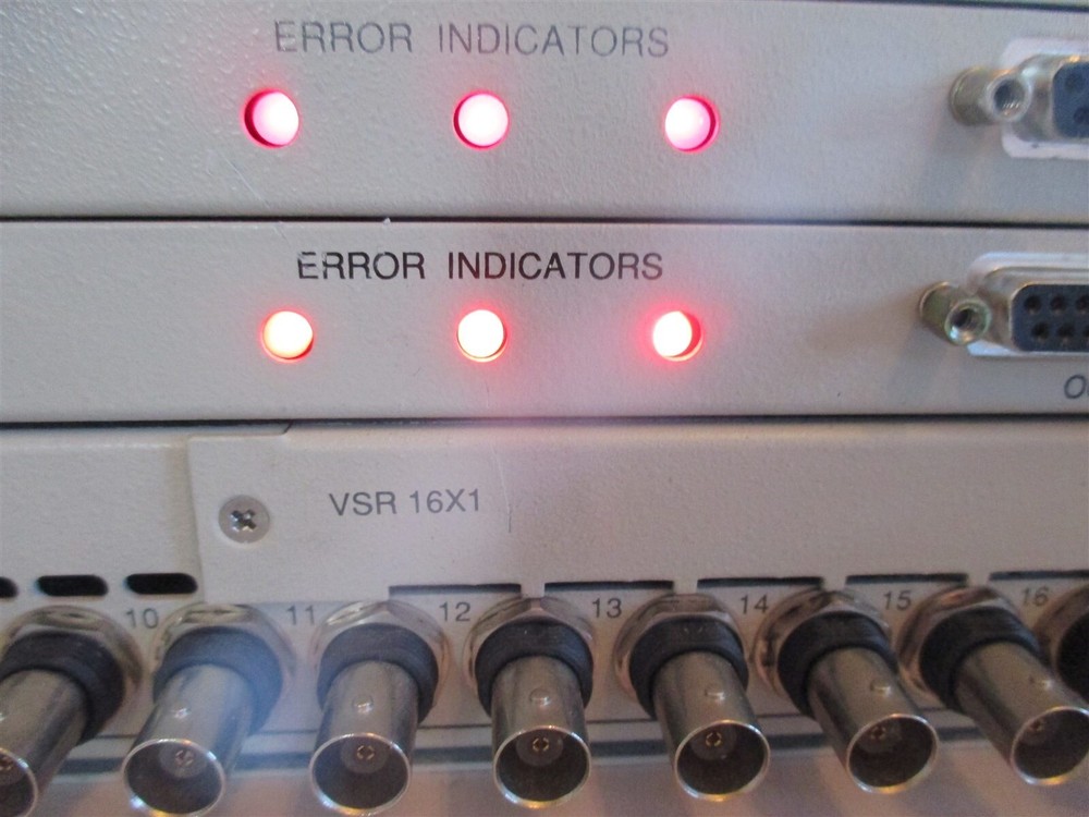 Leitch 16X1p Pro Video Switch Router Control Studio Panel Professional RackMount