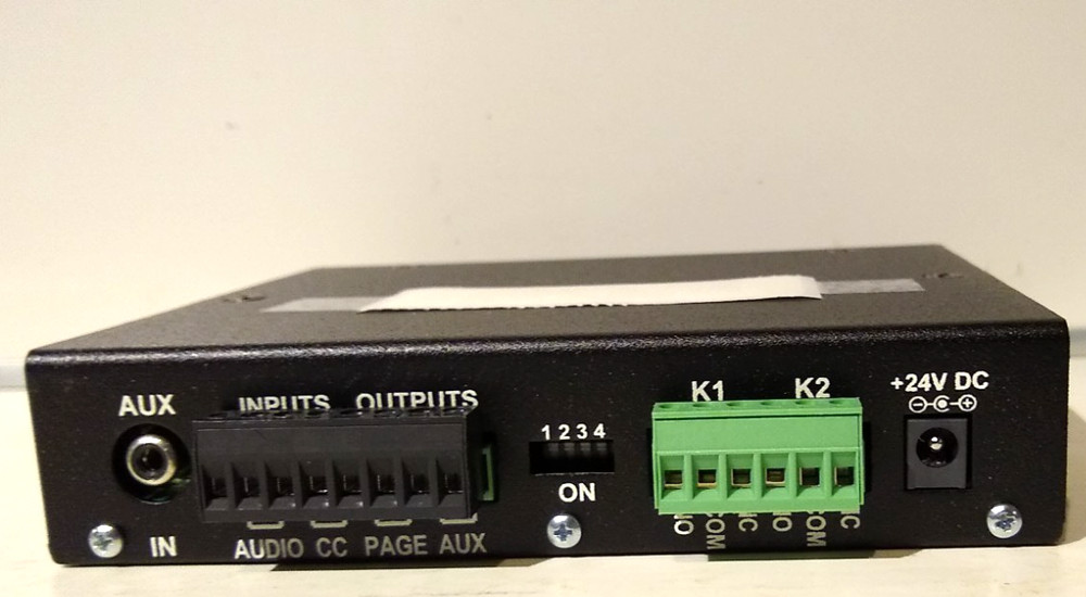 Valcom VIP-801A SIP VoIP Paging Adapter IP Audio Gateway Interface