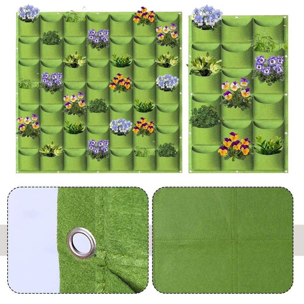 Vertical Planting Solution Felt Grow Bags for Enhanced Space Utilization