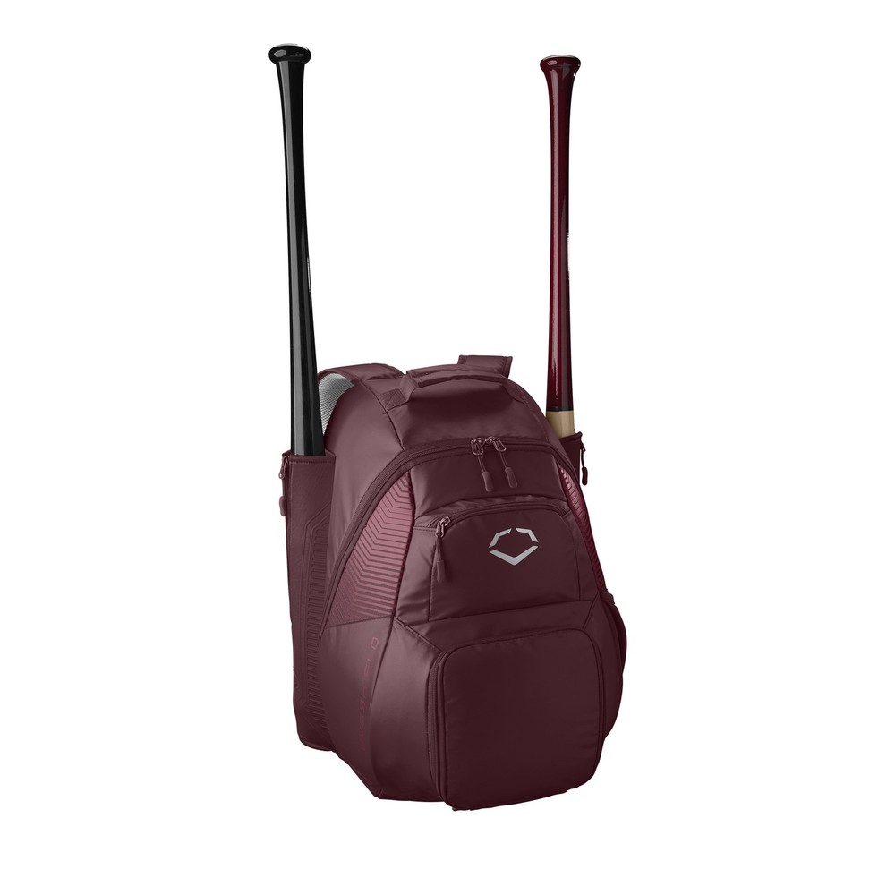 Evoshield Tone Set Baseball/Softball Backpack Bag - Maroon
